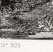 Rembrandt, original rare edition gravure