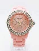 Fancy Pink Geneva & Gemstone Watch