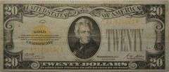 Series 1928 $20 Gold Certificate FR.2402