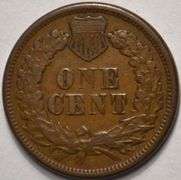 1877 Key Date Indian Head Cent