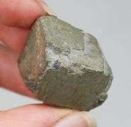 Heavy uncut 177ct Brazilian Pyrite