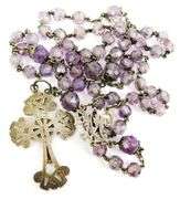 Finest Early French Crystal Rosary