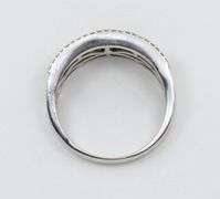 Diamond Laden White Gold Band