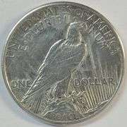 Top end Key Date 1921 Peace Silver Dollar. Scarce