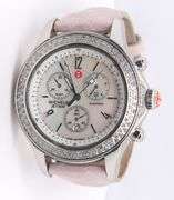 Michele Jetway Chronograph Watch with Diamonds