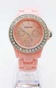Fancy Pink Geneva & Gemstone Watch