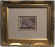 Original Degas engraving gravure, signed in the plate