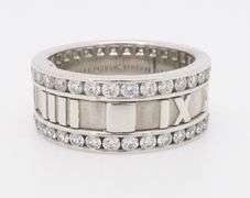 Tiffany & Co. Atlas Diamond Eternity Band