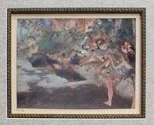 Original Degas engraving gravure, signed in the plate