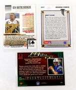 3 Football Quarterback Greats, All Rookie Cards