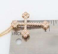 Diamond Cross by EFFY in 14k Rose Gold