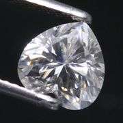 GORGEOUS 0.25 CARAT HEART CUT NATURAL DIAMOND LOOSE GEMSTONE- D/E COLOR- VVS1