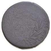 1795 JEFFERSON Head Large Cent - Plain Edge RARE