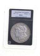 MS63 1891-CC Morgan Silver Dollar - Graded SDCG