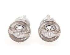 1.00ctw Round Diamond Solitaire Stud Earrings in 14K