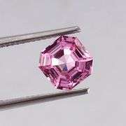 2.70 CARAT PINK SAPPHIRE ASSCHER CUT LOOSE GEMSTONE