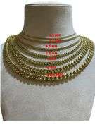 10.5MM 14K GOLD MIAMI CUBAN LINK CHAIN