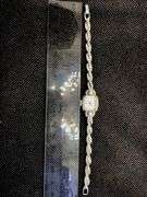 HAMILTON LADIES VINTAGE ART-DECO PLATINUM ANTIQUE DIAMOND WATCH