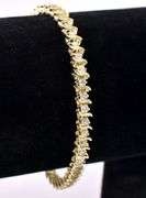 Admirable Approx. 1.5CTW Diamond Tennis Bracelet in Yellow Gold