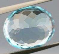 Large 9.20ct top sky blue Topaz