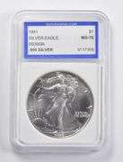 1991 American Silver Eagle