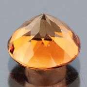 Lavish 4.32ct high fire Imperial Topaz solitaire