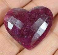 HUGE 30.00 CARAT NATURAL RUBY HEART CUT LOOSE GEMSTONE