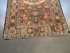 Vintage Persian Heriz Runner  3'.8"X11'