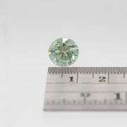 Dazzling 3.6 Ct Ice Green VVS1 10mm Fire Moissanite