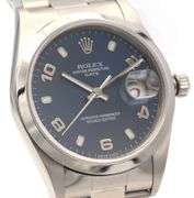 Rolex Oyster Perpetual 15200, 34mm, Blue Dial, Stainless Steel