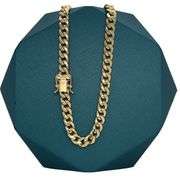 7MM 14K GOLD MIAMI CUBAN LINK CHAIN