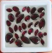 Superb 20.18ct 33 piece Rhodolite Garnet set