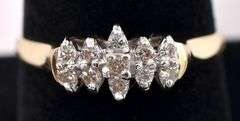Glorious Diamond Ring in 14K Yellow Gold