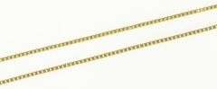 14K Yellow Gold 0.7mm Box Link Classic Square Vintage Chain Necklace