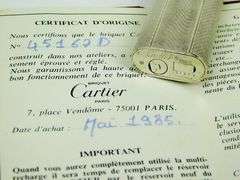 1985 Cartier Paris Lighter with Box/Papers
