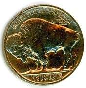 Gorgeous Buffalo Nickel from 1936 in BU