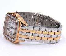 Gevril GV2 Milan Quartz 27.5mm Rose Gold Stainless Steel Square Watch