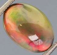 Bi-color 1.75ct Welo Black Opal