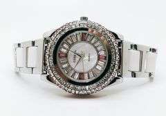 Gorgeous Ceramic and Gemstone Geneva Watch