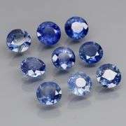 Heated only! 4.23ct top blue sapphire set