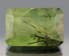 Tremendous 24.26ct rutilated Prehnite