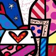 Rose All Day by Britto, Romero