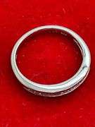 14K BRAND NEW WHITE GOLD AND DIAMOND