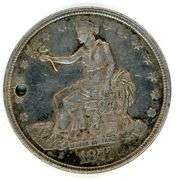 1877 Trade Silver Dollar