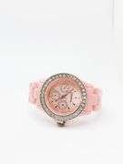 Fancy Pink Geneva & Gemstone Watch