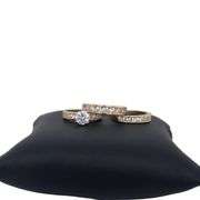 14K Gold Couples wedding Ring Set