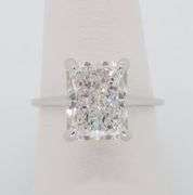 3.00CT Radiant Cut Diamond Engagement Ring