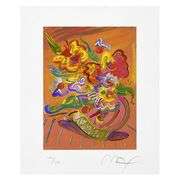 Vase of Flowers XI by Peter Max