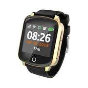 Solar Elderly Smartwatch with LCD Display