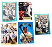 5 Ken Griffey, Jr. Baseball Cards